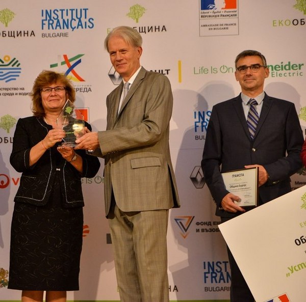 Бургас спечели приза за най-устойчива градска мобилност, велотранспортът най-добре развит в града