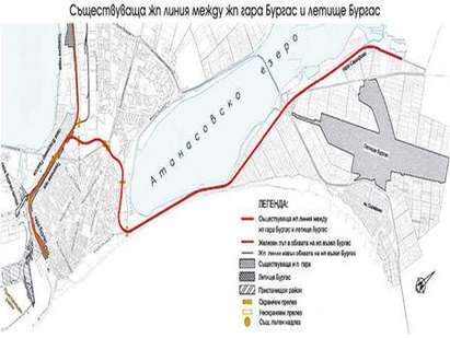 Възроди ли се идеята за градска железница на Бургас? Националната компания проучва трасето
