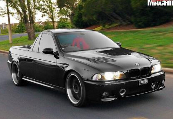 Превърнаха BMW M5 (E39) в пикап (СНИМКИ)