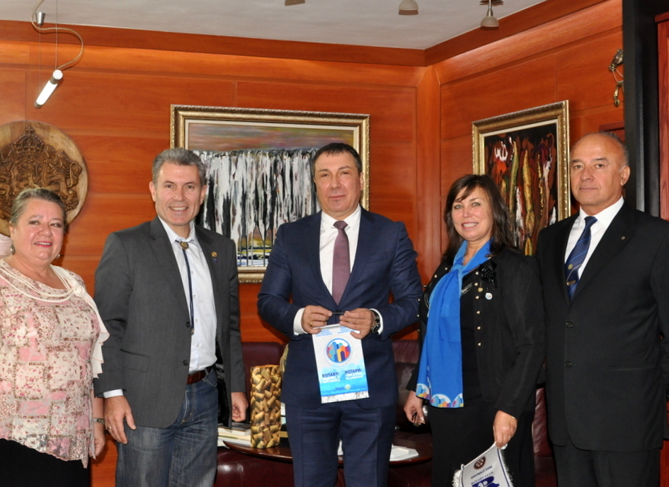 Кметът на Несебър и дистрикт гуверньорът  на Ротари България обсъдиха предстоящи съвместни проекти