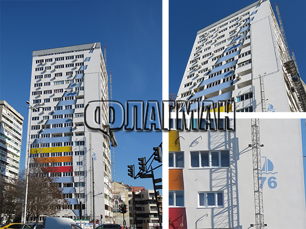 Знаете ли къде се намира „Бурж ал Лазур“? Ето как преобразиха 18-етажен ЕПК в Бургас (СНИМКИ/ВИДЕО)
