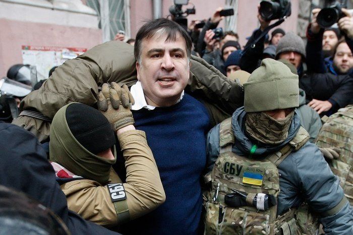 Задържаха Саакашвили, той обяви безсрочна гладна стачка в ареста