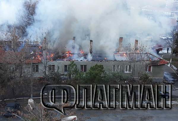 Ето какво е предизвикало мощния пожар в складовете на жандармерията в Бургас