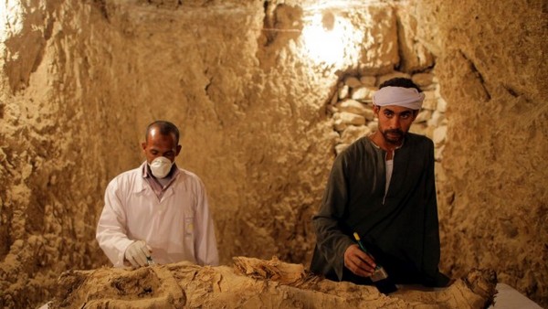 Учени откриха раково образувание в египетска мумия