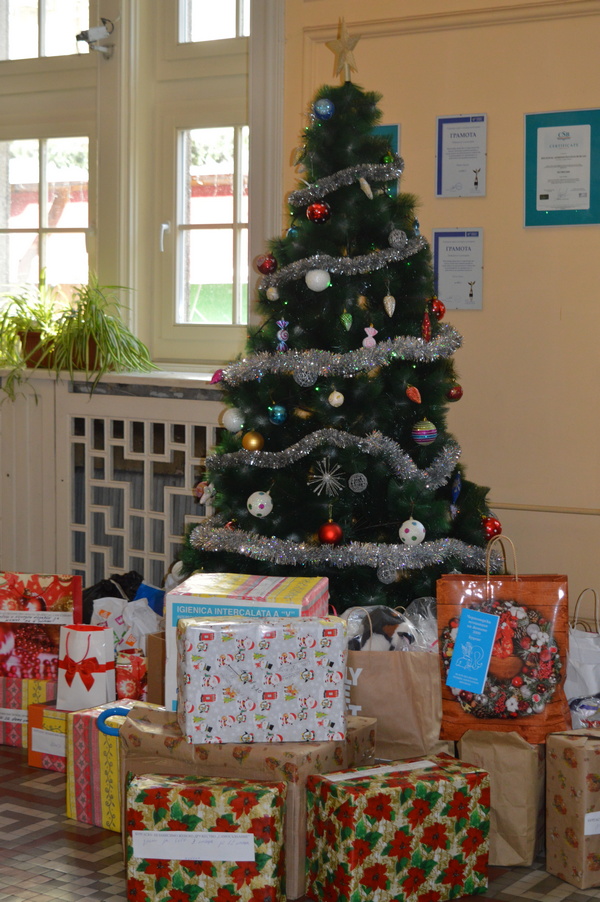 Елхата на доброто в Областната администрация в Бургас събра над 100 пакета с подаръци за деца в риск