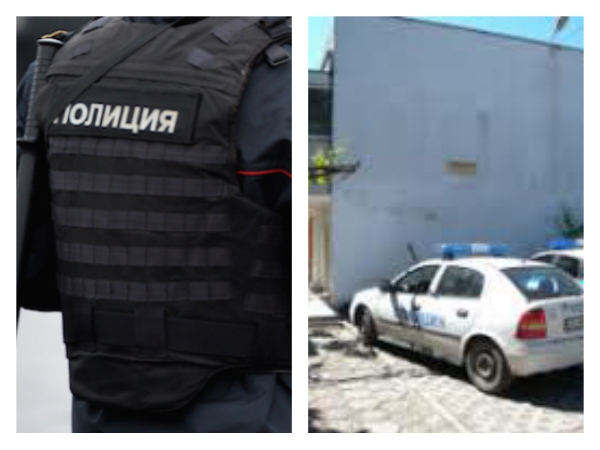Само във Флагман.бг! Полицаи с качулки и тежко въоръжение напускат РУП-а в „Меден рудник“