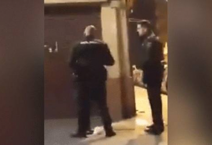 Ужас! Жена започна да крещи на полицай, че ще му размаже топките, отговорът бе брутален (ВИДЕО)