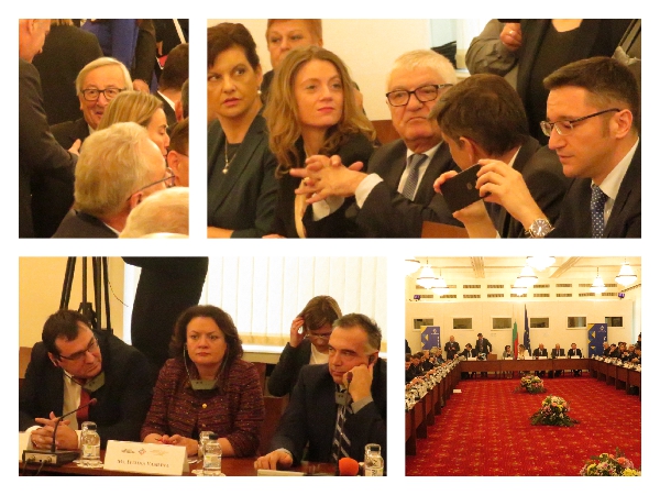 Бургаски депутати на среща с Жан-Клод Юнкер и Колегиума на европейските комисари (снимки)