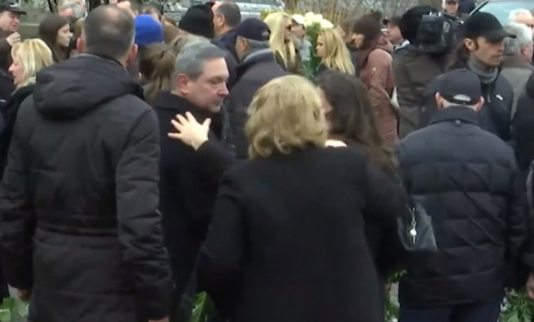 Мъка и сълзи на погребението на Павел Панов (ВИДЕО)