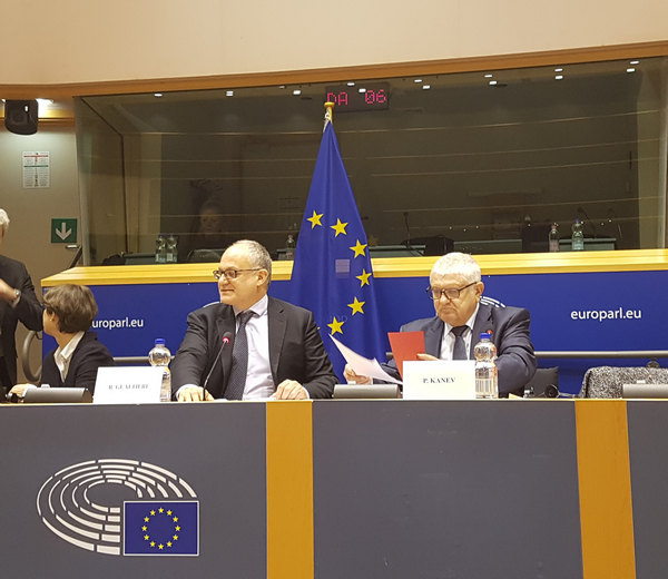 Инж. Петър Кънев съпредседателства заседание на Комисията по икономика и парични потоци на ЕС