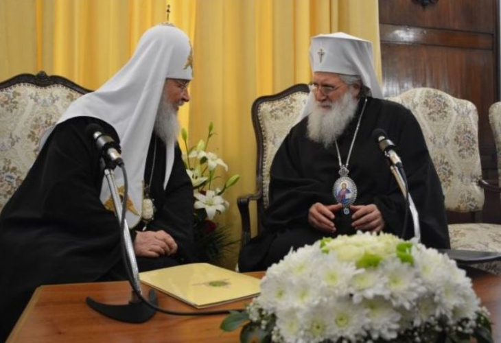 Патриарх Кирил в София: Чрез българите русите са получили езика си