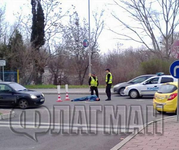 Извънредно! Полиция и жандармерия блокираха главния път за Варна, има проснат на платното (СНИМКИ)