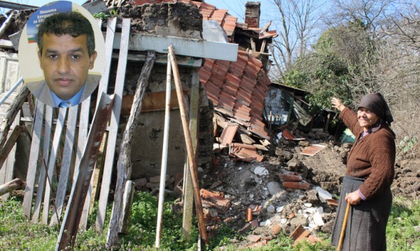 Добрата новина: Ром ремонтира срутената къща на старицата от Кравино!
