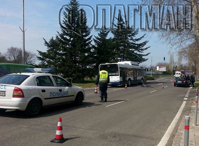МВР-Бургас с подробности за пострадалия велосипедист пред хотел „Аква“