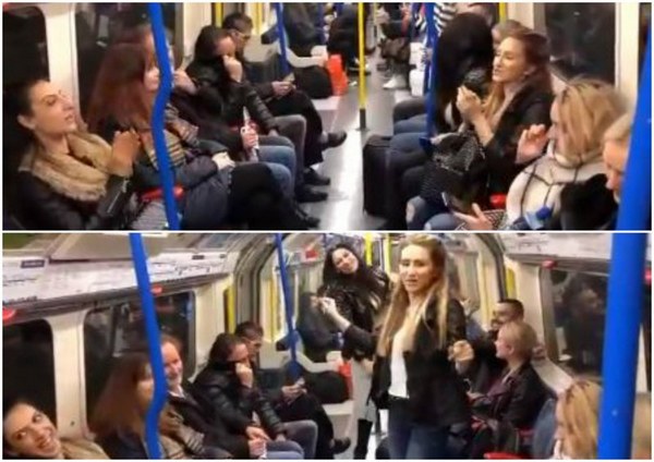 Шушана прозвуча в лондонското метро! Фолкпевицата Криси не само запя, но и заигра (ВИДЕО)