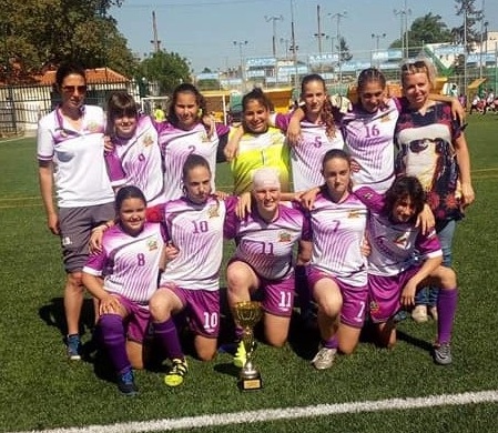 Женският футболен отбор на Бургас спечели първо място на силен турнир в Пловдив