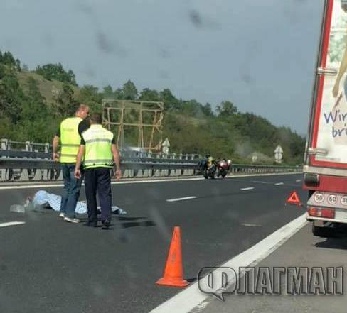 33-годишен моторист загина в катастрофата на магистралата (СНИМКА +18)