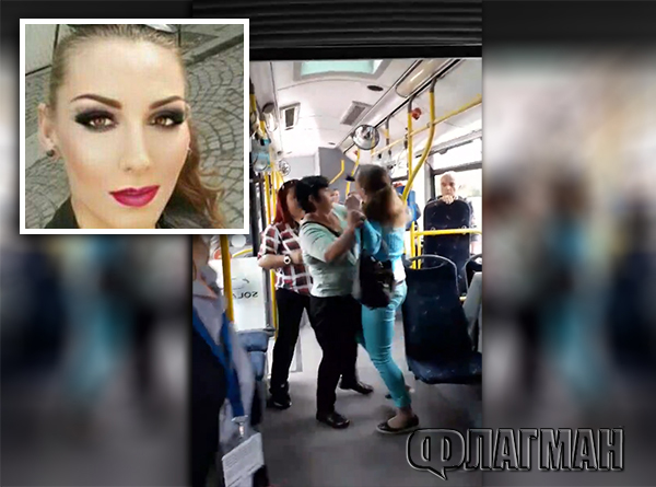 Това ли е гратисчийката от скандалния клип в градския транспорт на Бургас