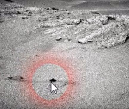 Уфолог откри летяща чиния на Марс? (ВИДЕО)