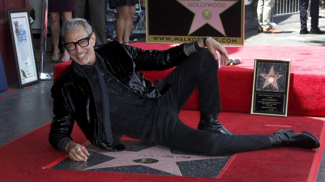 Джеф Голдблум получи звезда на Алеята на славата