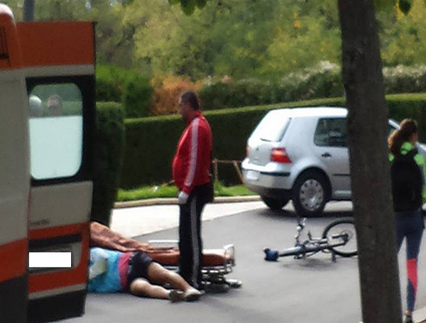 Бургазлия с Голф помете и уби руски турист с велосипед в Поморие