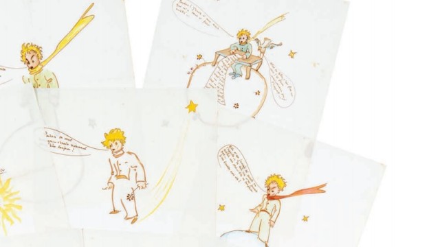 Любовно писмо и рисунки на Малкия принц бяха продадени за над 240 хил. евро