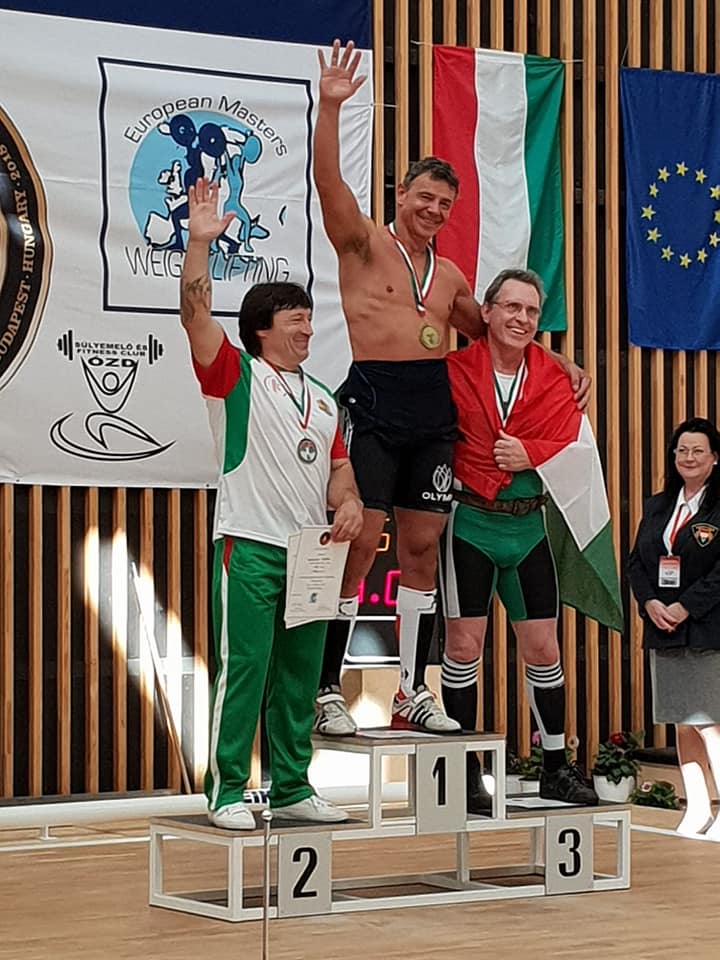 Бургаски зет стана вицешампион на Европейското по щанги за ветерани