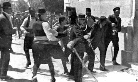 28.06.1914 г. Атентатът в Сараево