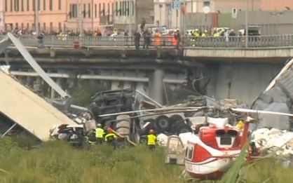 31 загинали при срутването на моста край Генуа