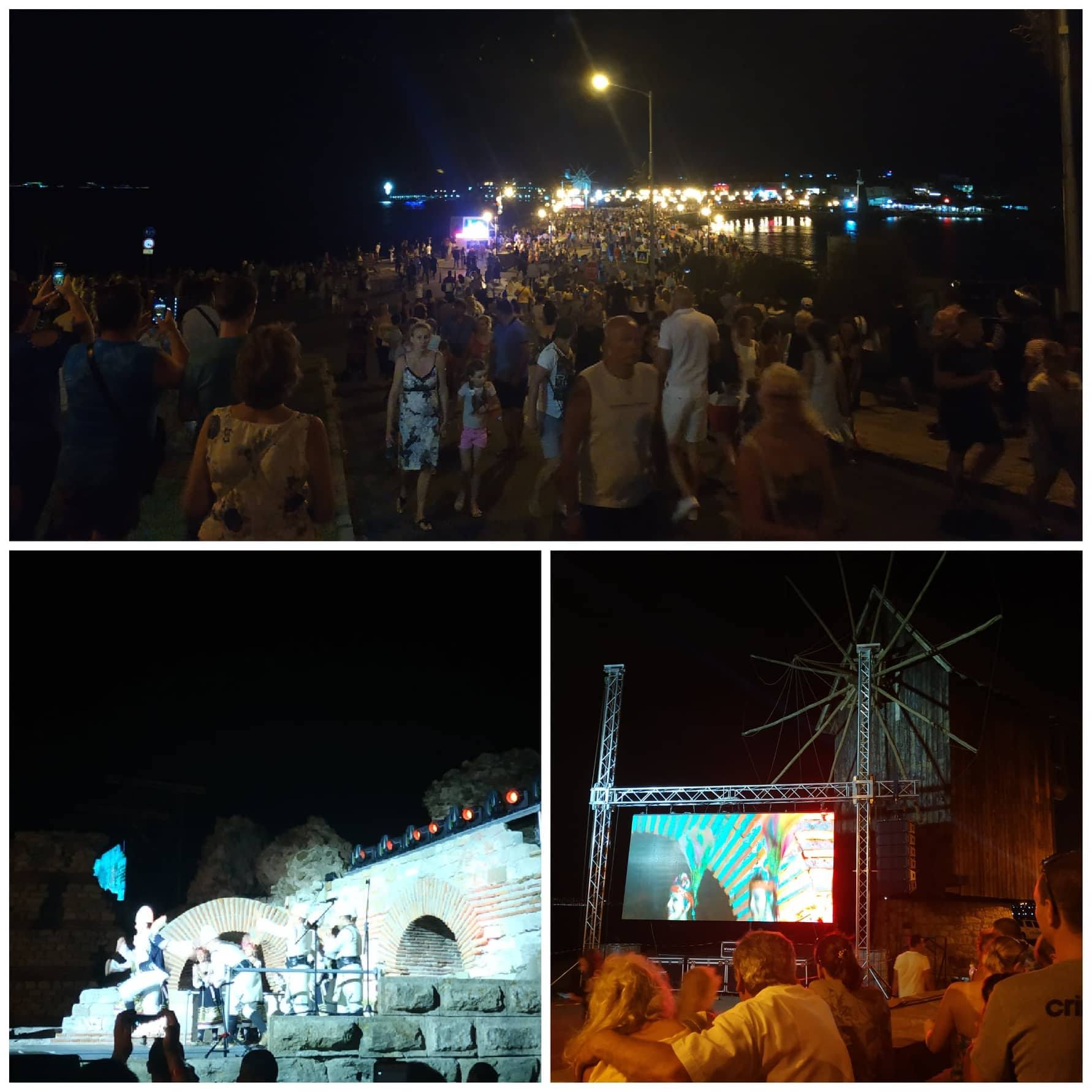 Над 15 хиляди празнуват в Несебър тази вечер, голямата звезда е Васил Найденов