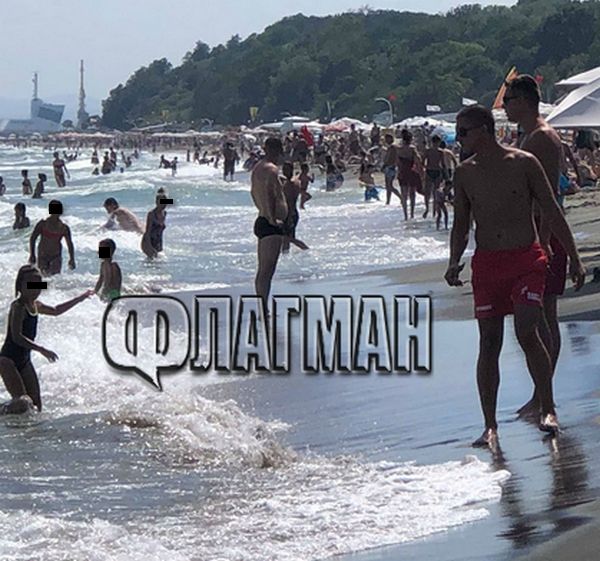 Герой! Спасител върна от оня свят удавник на Северния плаж в Бургас