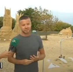 Димитър Маджаров: 5600 тона пясък използвахме за „Митове и легенди“ (ВИДЕО)