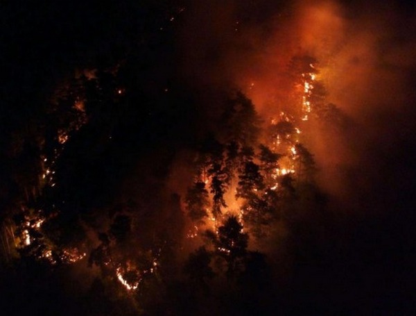 Ето какво е изгоряло при снощния пожар край Созопол