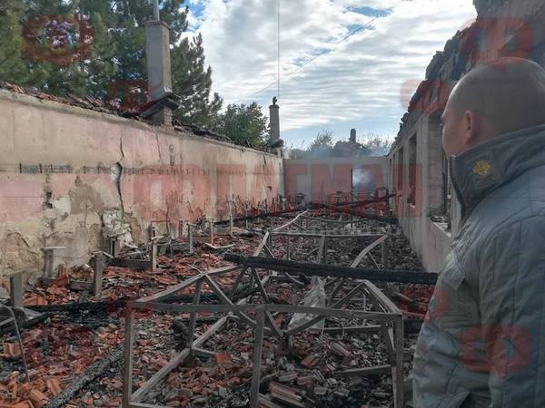 Собственикът на изгорелия цех в с. Карагеоргиево с разтърсваща изповед: Години труд се изпепели за минути