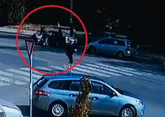 Запис от камера показва как нагъл сириец напада с юмруци българин, но се озовава в "Пирогов" /видео/