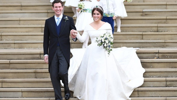 Британската принцеса Юджини се омъжи за търговец на вино (снимки)ж