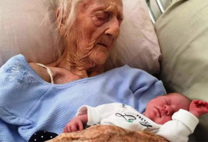 Историята за 101-годишната италианка, която роди бебе, вече има продължение