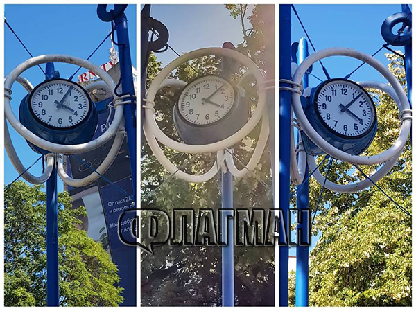 Символът на Бургас Часовника заработва с нов механизъм