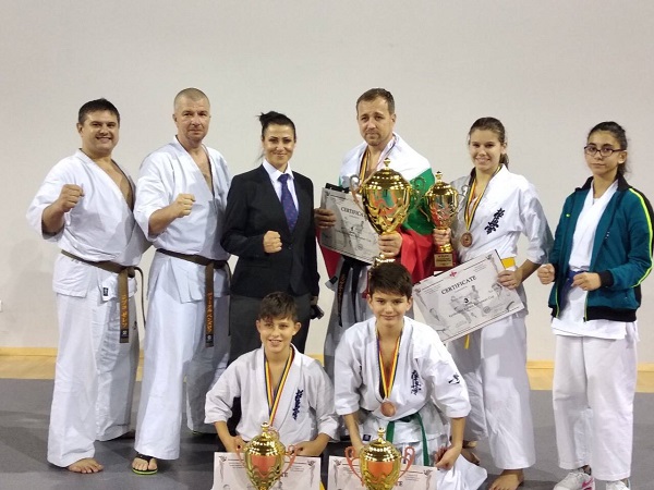 Българските каратеки с престично представяне на Европейското първенство по киокушин в Молдова
