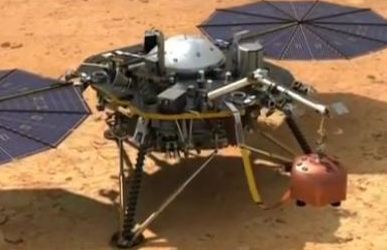 "ИнСайт" кацна на Марс, ще изследва Червената планета