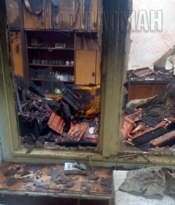Жестока трагедия край Средец! Мъж изгоря при пожар в дома си