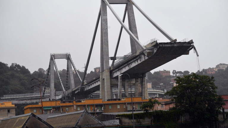 Мостът в Генуа ще бъде готов през 2020 г.