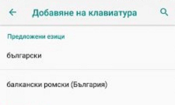 Предложение на Google: Да пишем на... "Балкански ромски" (България)?!