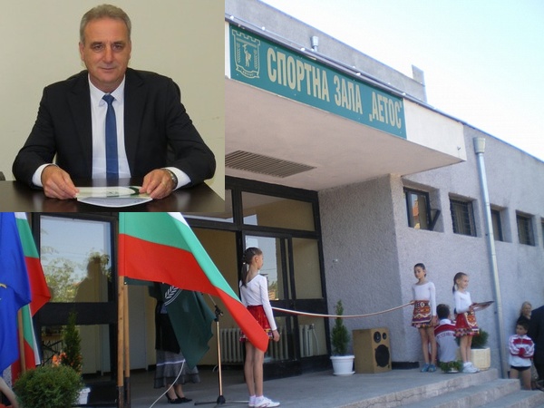 Кметът Васил Едрев: След ремонта спортната зала "Аетос" ще се превърне в бижуто на града ни!