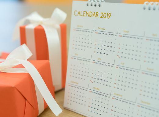Кои са официалните почивни дни през 2019 г.?