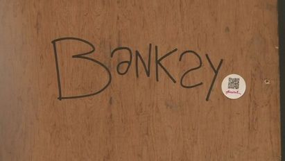 Посегателство върху творба Банкси