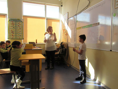 Представиха JUMP Math в училището в Сети Влас, иновацията впечатли родители