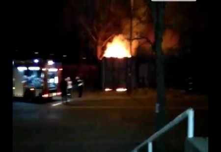 Само във Флагман.бг: Ексклузивно видео от огнения ад на бургаския бул. "Мария Луиза"