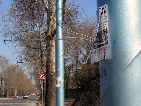 Общината: Лепенето на реклами по дървета и стълбове е забранено в Бургас!