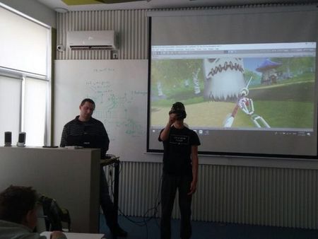Презентираха 3D игра за VR пред ученици от IT гимназията в Бургас